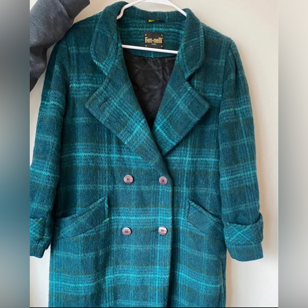 Fen Nelli Paris Vintage Wool Jacket size 7-8 - Picture 2 of 5
